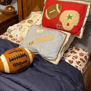Pottery barn kids lumbar pillow covers (set of 2)